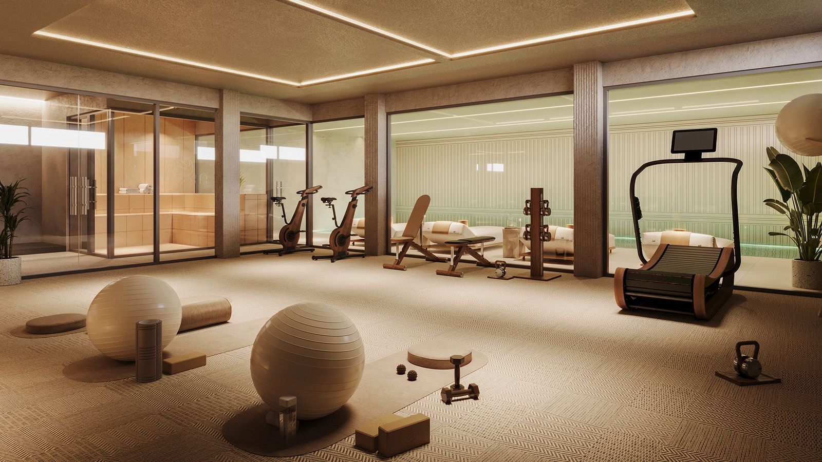 Appartements de luxe avec piscine à Arosa